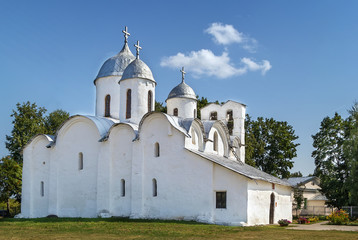 Fototapeta na wymiar Ivanovsky Monastery, Pskov