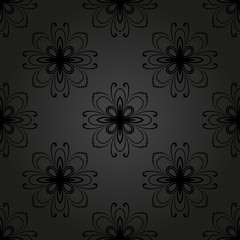 Orient Seamless Vector Pattern. Abstract Background