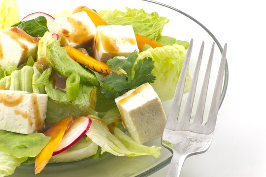 Tofu Salad With Sesame Dressing