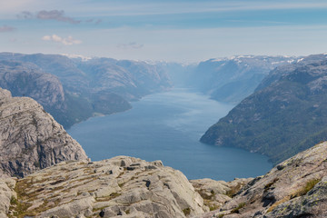 Lysefjord closeup