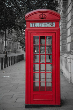 phone booth in london