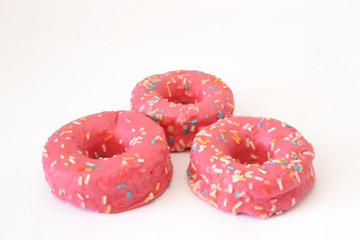 pink donuts
