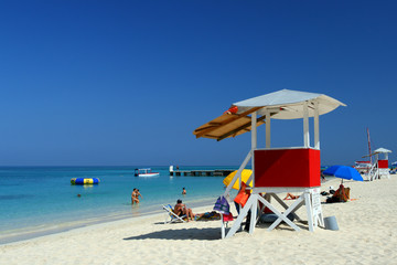 Doctor's Cave Beach, Montego Bay, Jamaica..