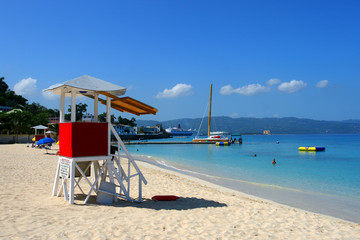Doctor's Cave Beach, Montego Bay, Jamaica..