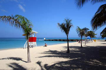 Doctor's Cave Beach, Montego Bay, Jamaica..