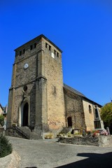 Fototapeta na wymiar Eglise de Voutezac (Corrèze)