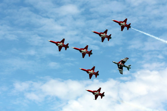 Patrouille Suisse at Payerne Air14