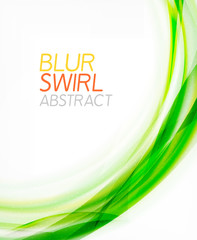 Business color swirl, minimal design template