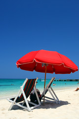 Doctor's Cave Beach, Montego Bay, Jamaica..