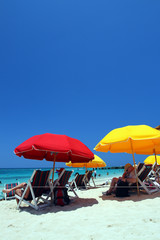 Doctor's Cave Beach, Montego Bay, Jamaica..