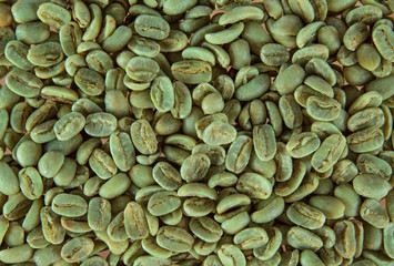 green coffee beans