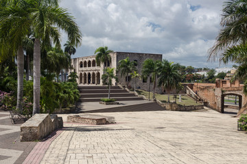 Alcazar de Colon in Santo Domingo, Caribbean