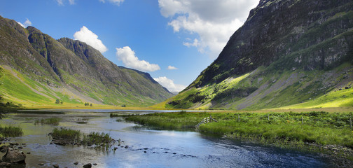 Landschaft in Schottland