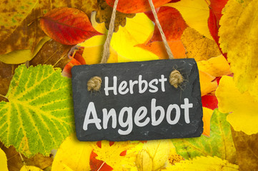 Herbstangebot