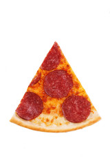 pizza with sausage, salami, pepperoni for the menu