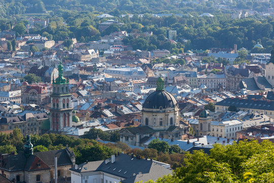 A roofs of Lviv