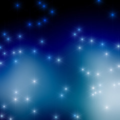 Christmas night sky, stars in the blur 7 - 70123040