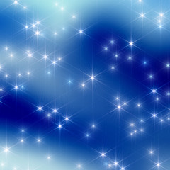 Christmas night sky, stars in the blur 9 - 70123055