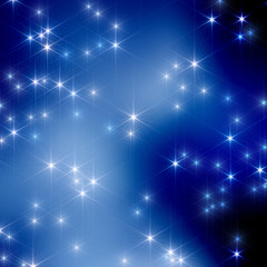 Christmas night sky, stars in the blur 11 - 70123069
