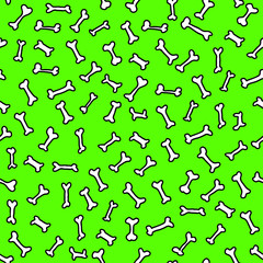Bones seamless pattern