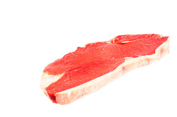 Raw beef fillet steak