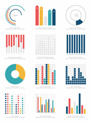 set of infographics elements