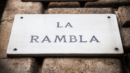Obraz premium La Rambla
