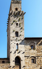 Fototapeta na wymiar Village of San Gimignano