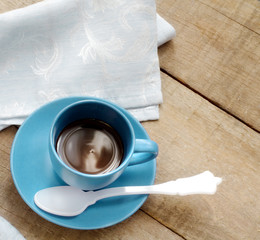 coffee cup with espresso coffee maker