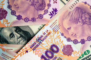 Dólar versus Pesos Argentinos