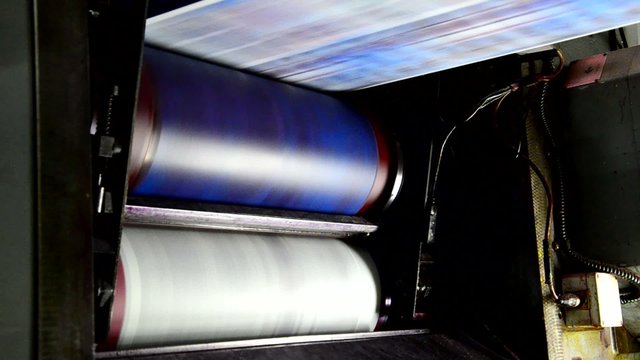 Webset offset print shop newspapers Printing