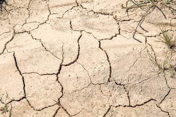 Dry soil