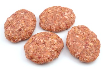 surowe mięso na kotlety mielone