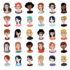 Women avatars