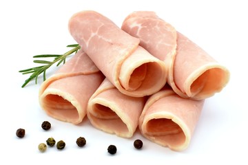 sliced ham