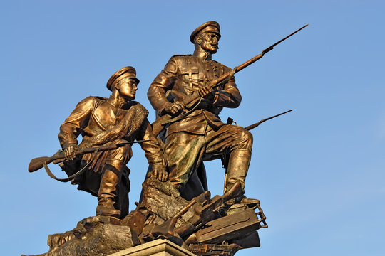 Monument To Heroes Of First World War. Kaliningrad, Russia