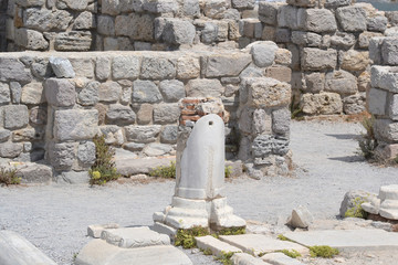 Antique ruins, Greece.