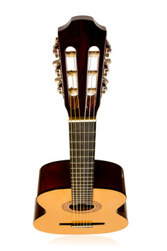 Acoustic Guitar Top View