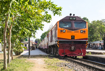 Diesel electric locomotive