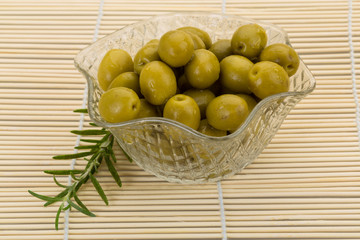 Green olives