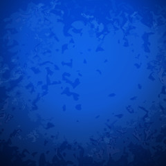 Abstract blue paper background with bright center