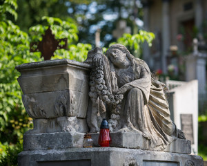 Naklejka premium Lychakiv Cemetery