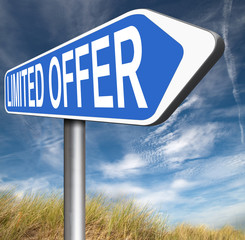 limited offer