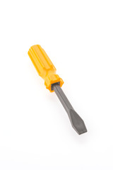 Screw driver isolated on white background