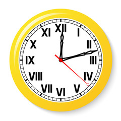 Watch isolated on a white background.