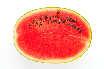 Watermelon isolated on white