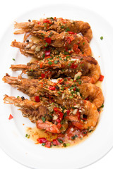 Prawn with Chili Sauce