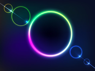 Abstract background with colorful plasma vector illustration