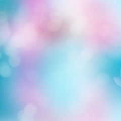Abstract multicolored background with blur bokeh for design