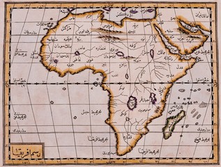 Arabic old map